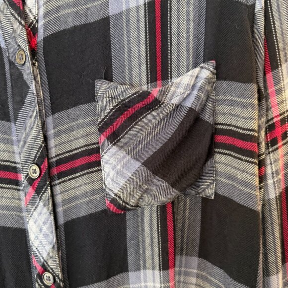 Worn once! RAILS Hunter plaid shirt Size Small - Picture 5 of 9